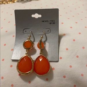 Red earring